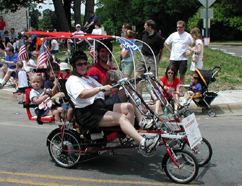 Kids rumble seat Quadribent Bikes