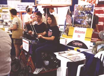 Quadribent exhibit at Minnesota State Fair