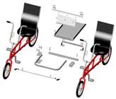 Quadribent Conversion Kit