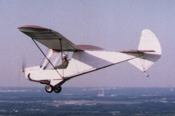 Redwing Blackbird ultra light airplane