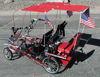 Rumble Seat option on Quadribent Bike